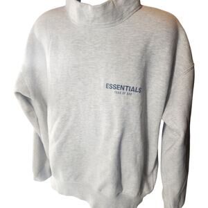 Fear of God Essentials Mock Neck Sweatshirt Oversized Small Fitted XL Pullover